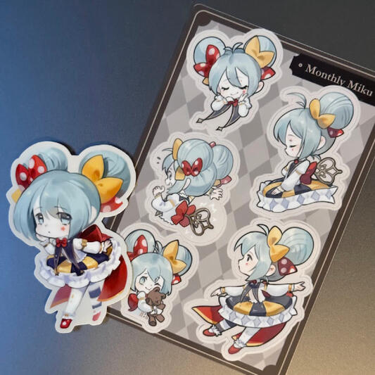 Monthly Miku Sticker Set